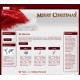 Merry Christmas Santa's Cap Theme HTML